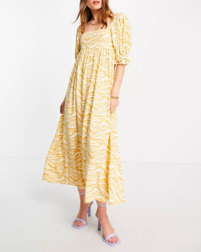 Zebra Maxi Dress